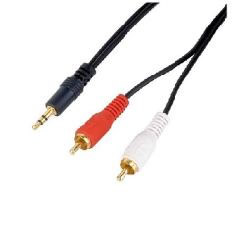 Cable Audio 1 Metro Jack 3 5 2xrca Nilox